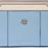 Кошелек женский Piquadro Circle, кожа натуральная, голубой  / бежевый [pd6660w92r/azbe2]